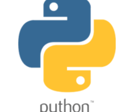 Python programming language logo